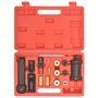 Voir la diapositive 3 : VIDAXL Kit d'outils d'installation d'injecteurs 18 pcs pour VAG VW