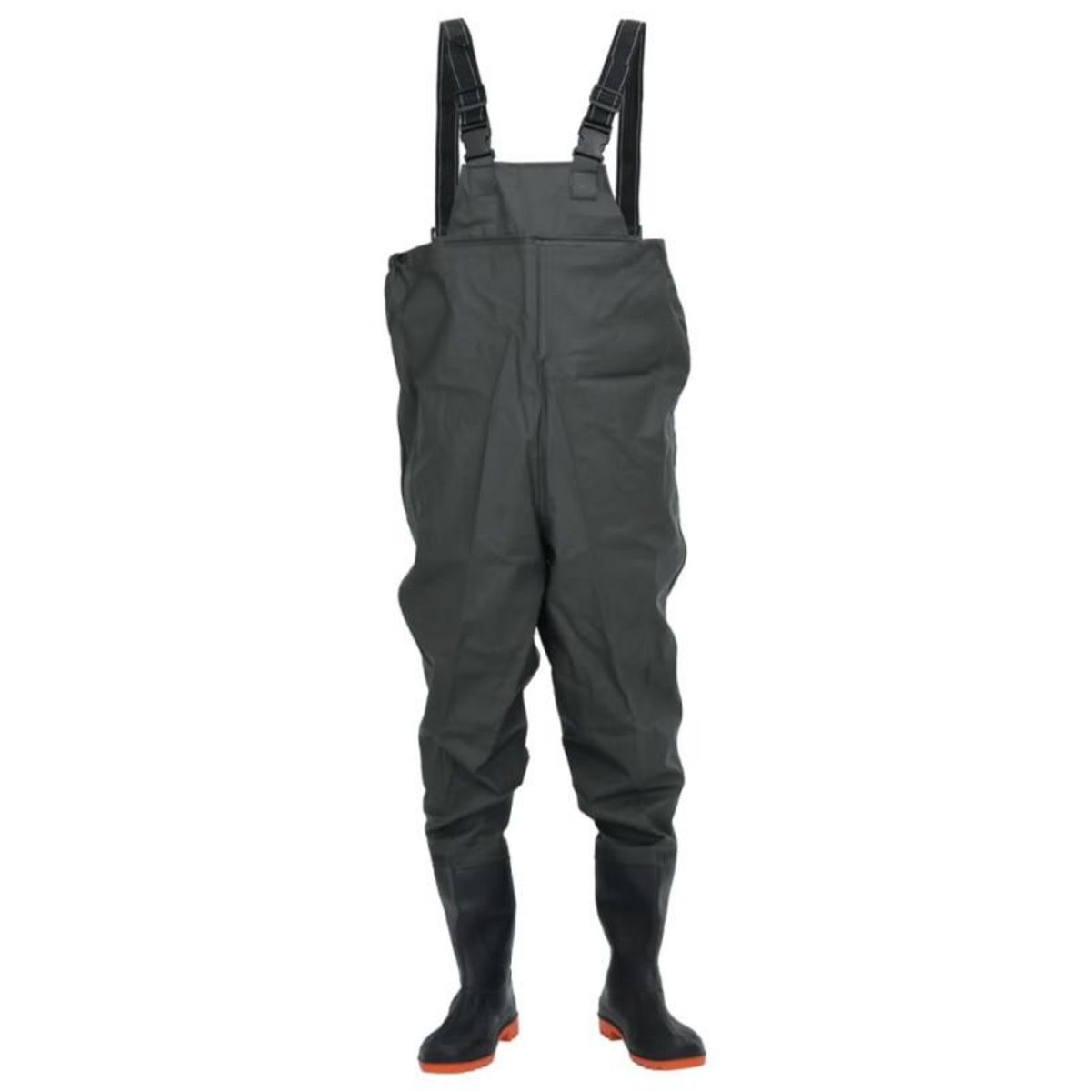 VIDAXL Cuissardes avec bottes vert foncé taille 38
