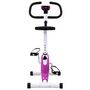 Voir la diapositive 5 : VIDAXL Vélo d appartement avec résistance à courroie Violet