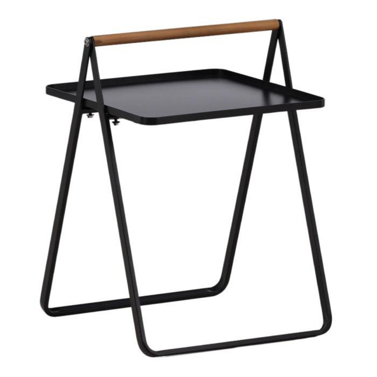 Paris Prix Table d'Appoint de Jardin  Clarin  59cm Noir