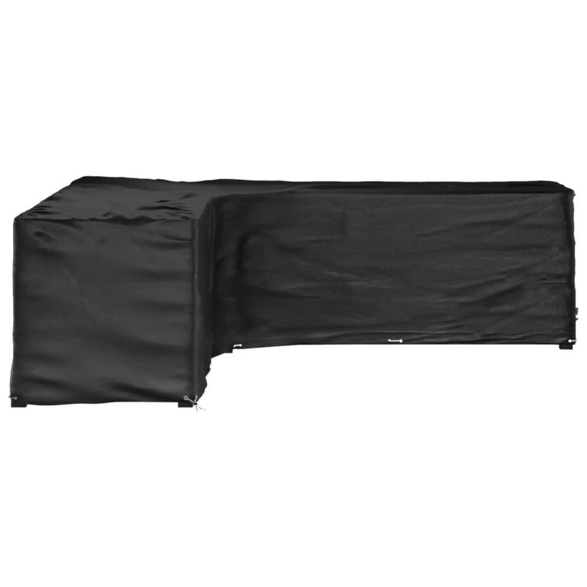 VIDAXL Housse de salon de jardin en forme de L 20 œillets 300x300x90cm