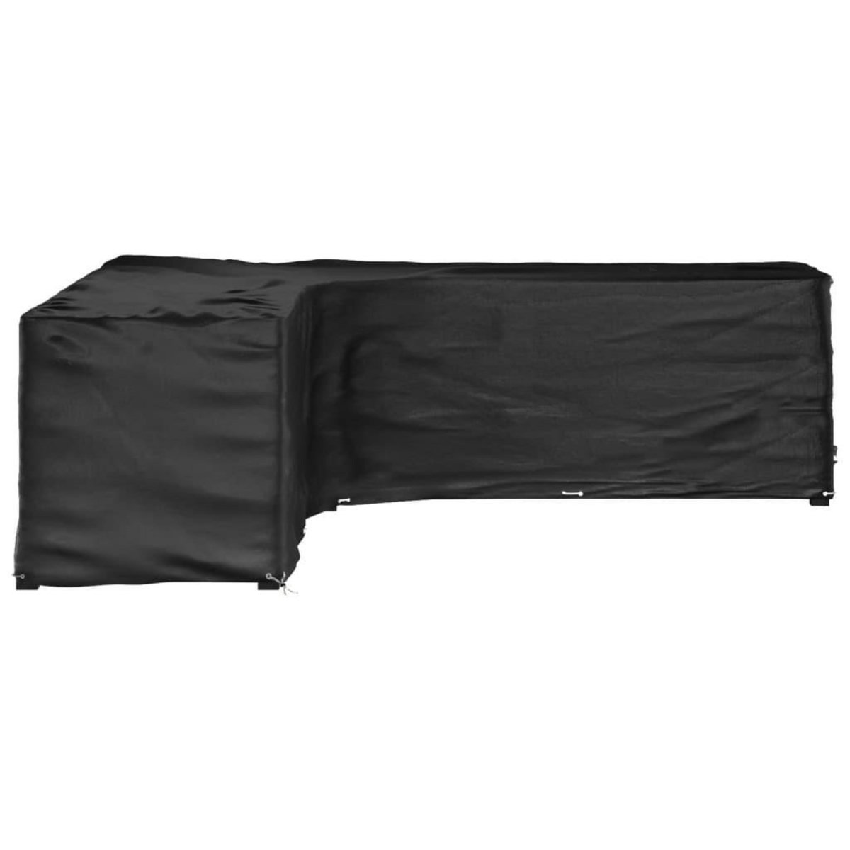 VIDAXL Housse de salon de jardin en forme de L 20 œillets 300x300x90cm