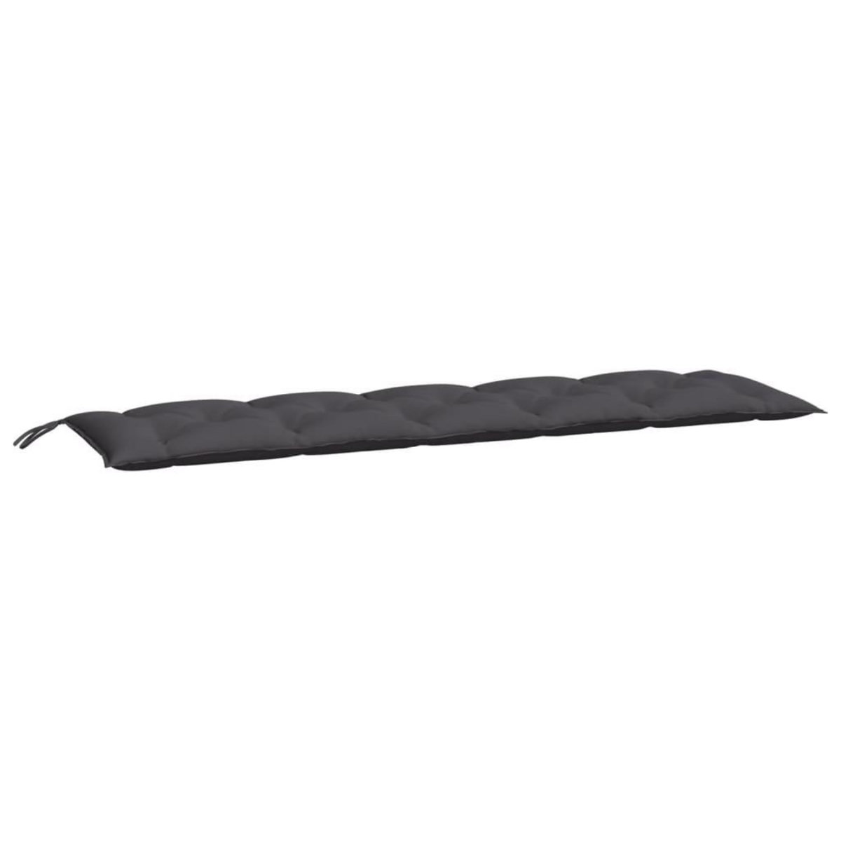 VIDAXL Coussin de banc de jardin anthracite 180x50x7 cm tissu oxford