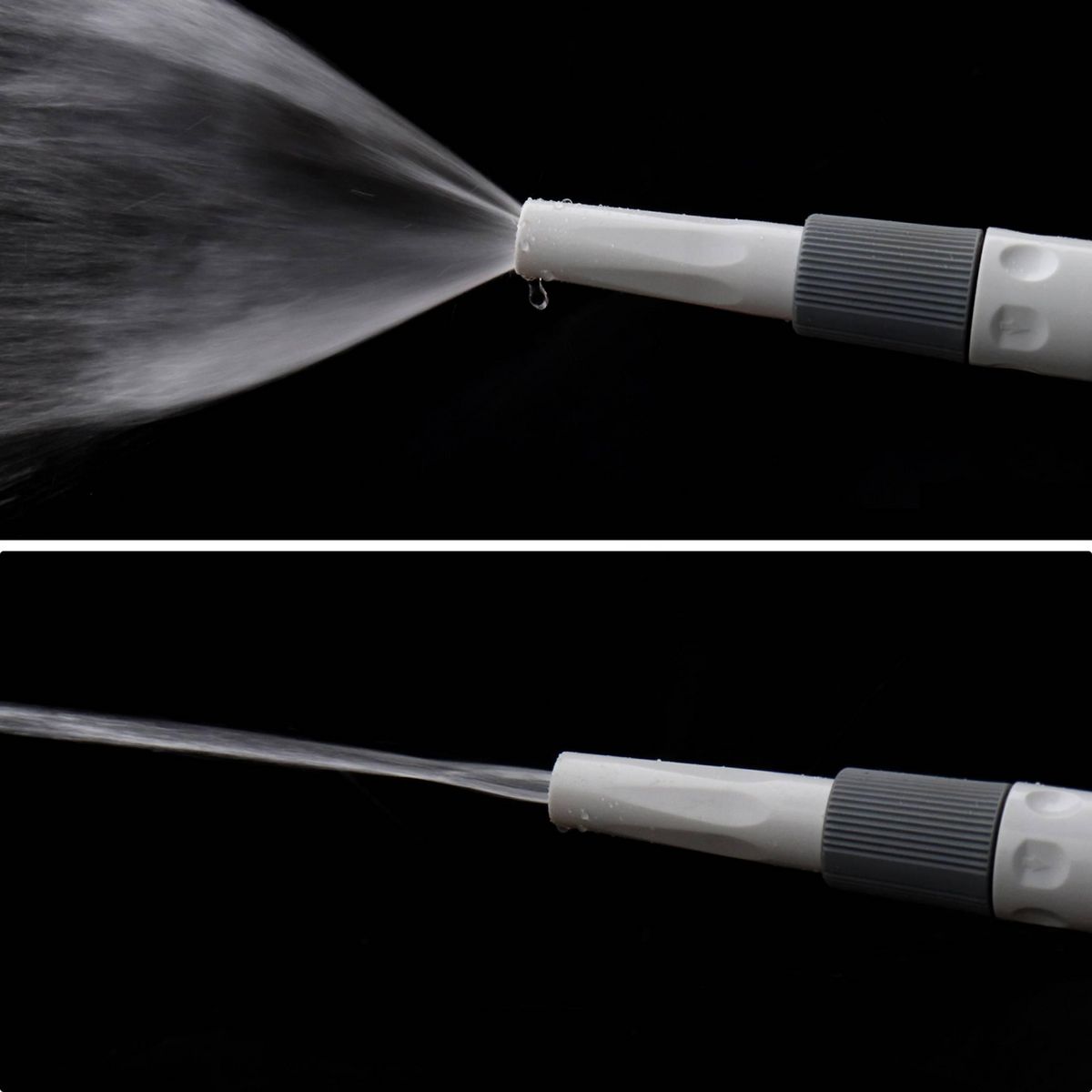 SWEEEK Dévidoir mural mini 20m. enrouleur avec tuyau d'arrosage. raccord et lance fournis