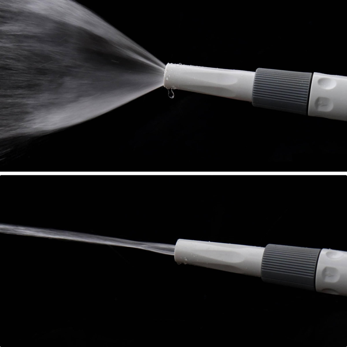 SWEEEK Dévidoir mural mini 20m. enrouleur avec tuyau d'arrosage. raccord et lance fournis