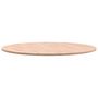 Voir la diapositive 5 : VIDAXL Dessus de table Ø80x1,5 cm rond bois massif de hetre