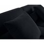 Voir la diapositive 5 : LISA DESIGN Onyx - canapé modulable d'angle droit - 5 places - en velours côtelé