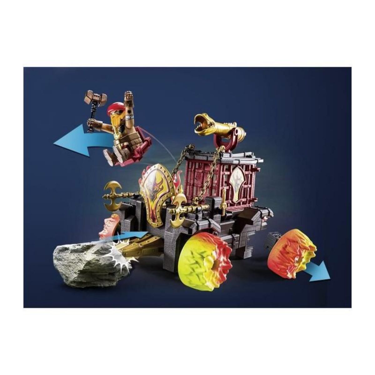 PLAYMOBIL Chariot de combat Playmobil Burnham Raiders