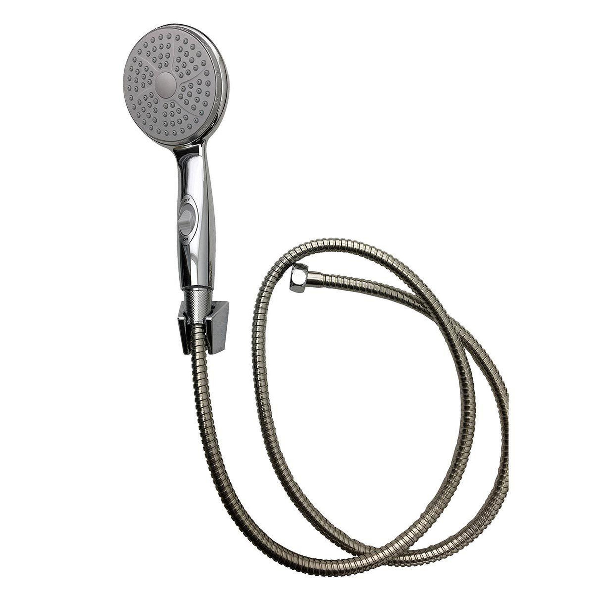 Douceur d'Intérieur Ensemble de Douche  1 Fonction  1,5m Chrome