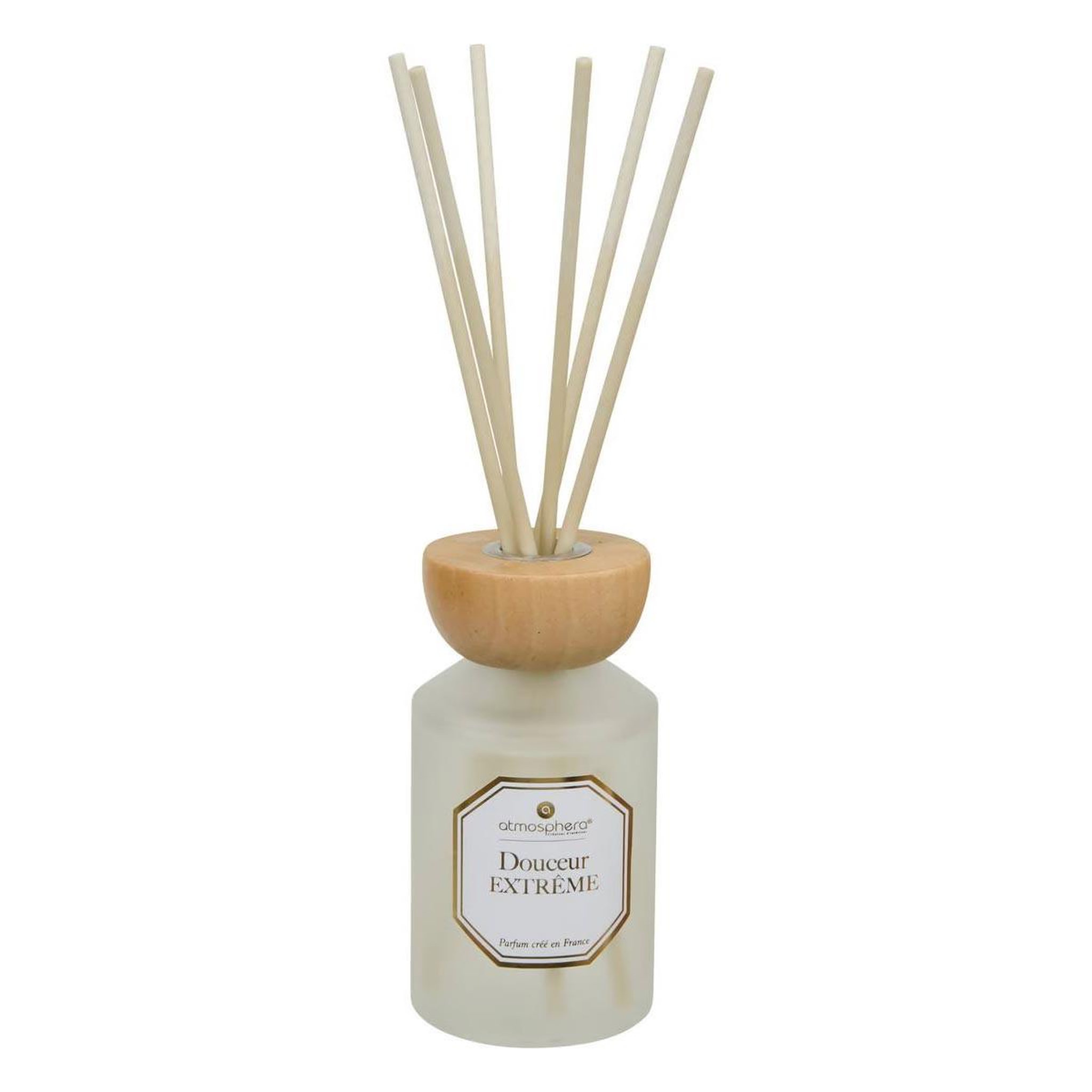 ATMOSPHERA Diffuseur de Parfum en Verre  Elisa  200ml Douceur Extrême