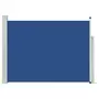 VIDAXL Auvent lateral retractable de patio 117x500 cm Bleu