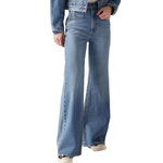 Levi's Jean Bleu Femme Levi's Ribcage Bells. Coloris disponibles : Bleu