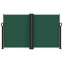 Voir la diapositive 3 : VIDAXL Auvent lateral retractable vert fonce 140x1200 cm