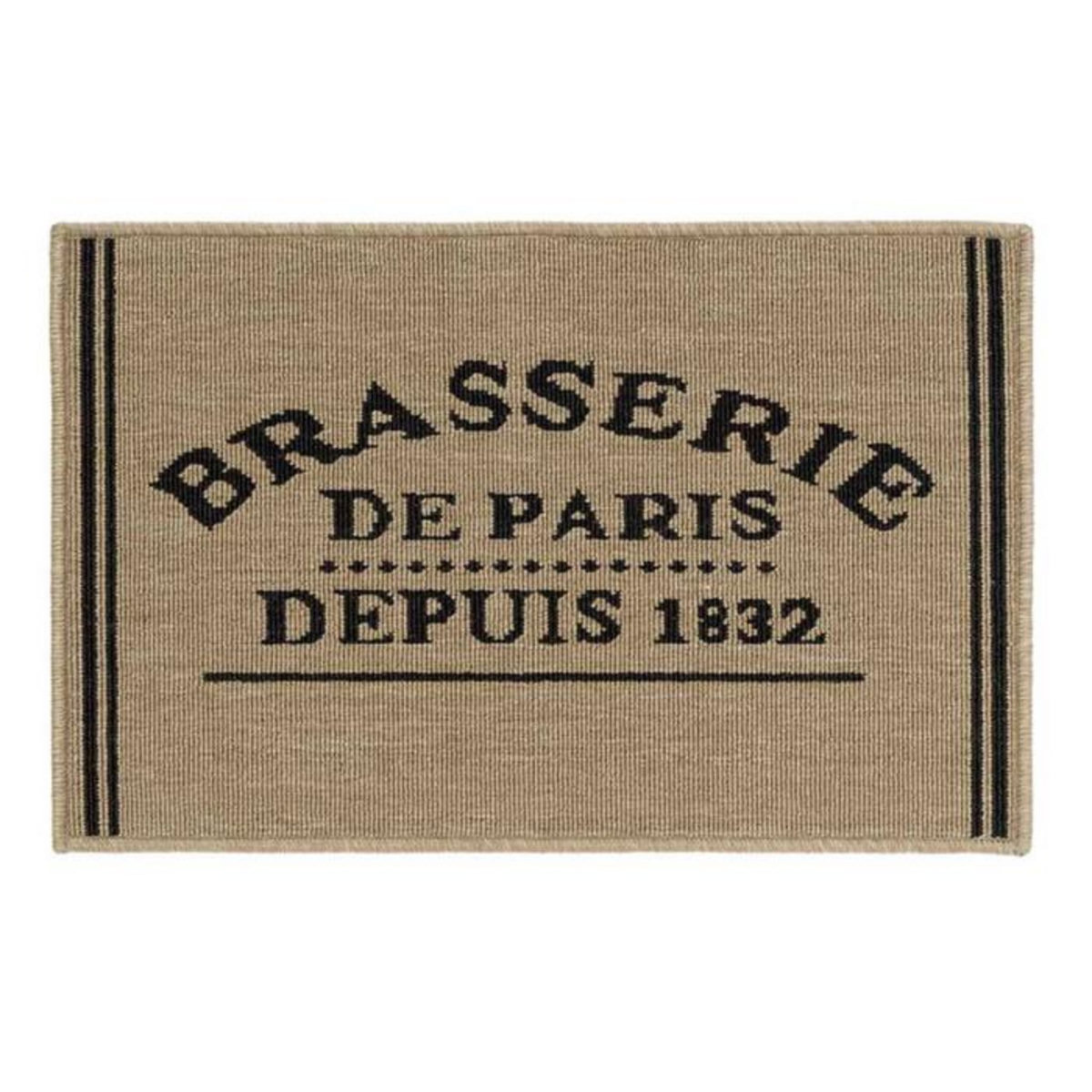 Paris Prix Tapis de Cuisine  Troquet  50x80cm Marron