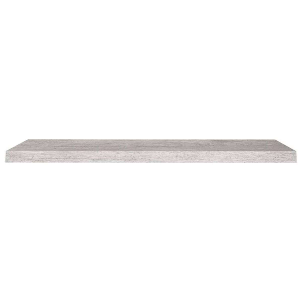 VIDAXL Etagere murale flottante Gris beton 90x23,5x3,8 cm MDF