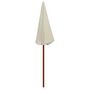 Voir la diapositive 2 : VIDAXL Parasol de jardin avec mat en acier 180 cm Sable