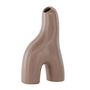 Voir la diapositive 1 : Paris Prix Vase Design  Aya  16cm Marron