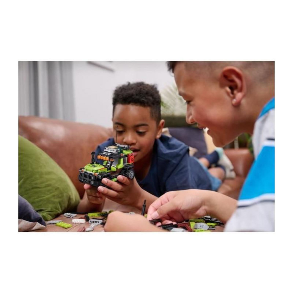 ZURU Jeu de construction Zuru Dino Adventure Raptor Force couleurs vives