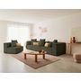 Voir la diapositive 4 : LISA DESIGN Colombine - module d'assise droit - en velours côtelé grosses côtes