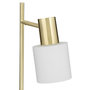 Voir la diapositive 2 : ATMOSPHERA Lampe à Poser Design en Métal  Tais  45cm Or