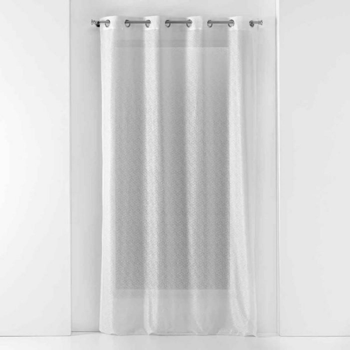 Paris Prix Rideau Voilage à Œillets  Castille  140x240cm Blanc