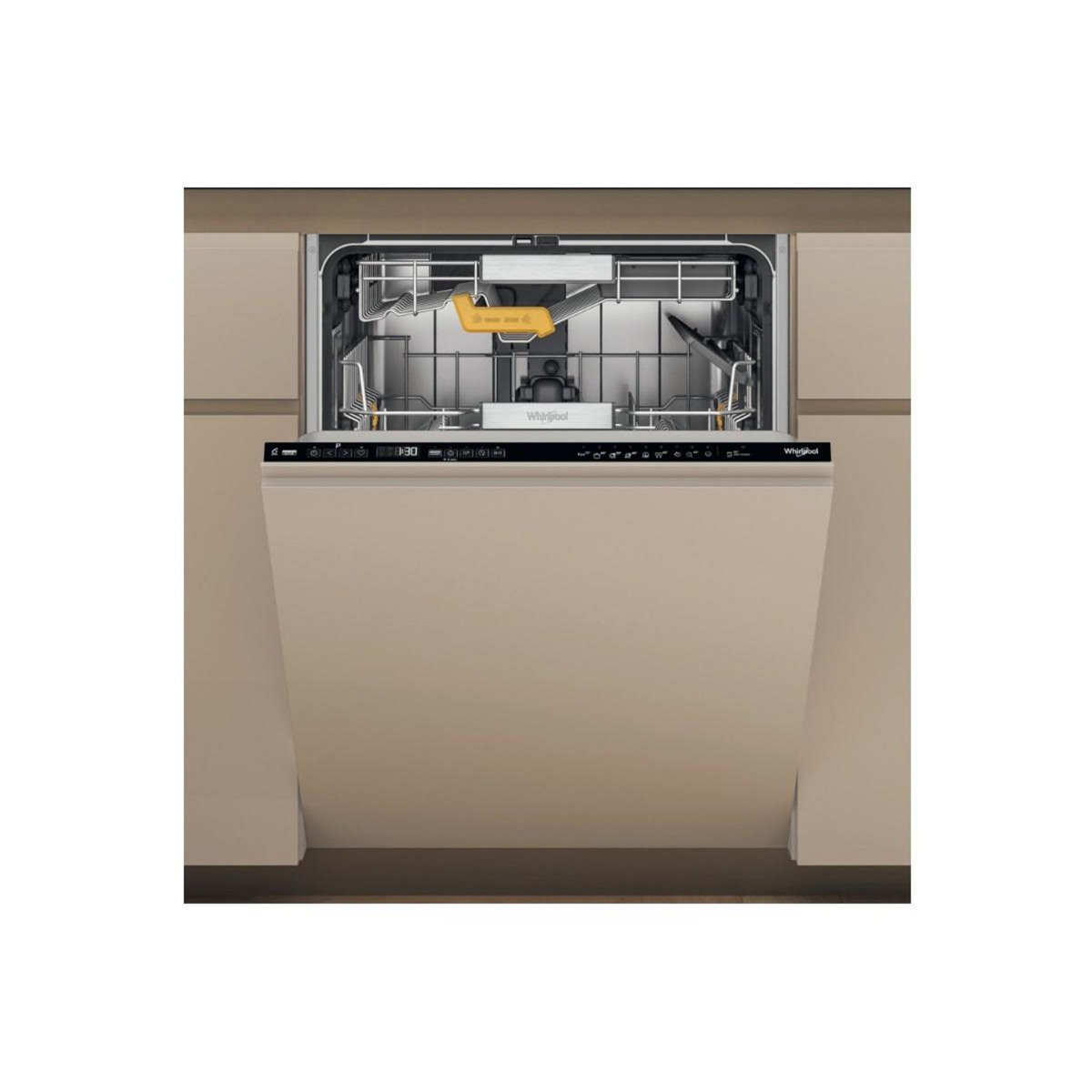 Whirlpool Lave-vaisselle 60 cm 14 couverts 42 db tout intégrable - W8IHP42LSC