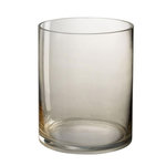 Paris Prix Photophore Rond Design Verre  Wils  25cm Beige