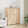Voir la diapositive 1 : VIDAXL Buffet 83x41,5x100 cm Bois massif de pin