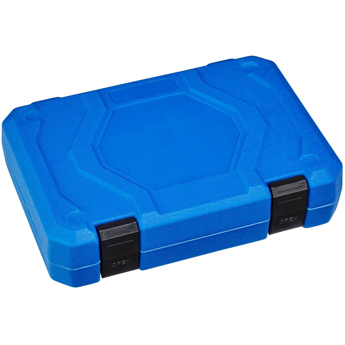 tectake Jeu de clés à douilles multi-dents pour l'extérieur 21 pièces 1/2 pouces bleu