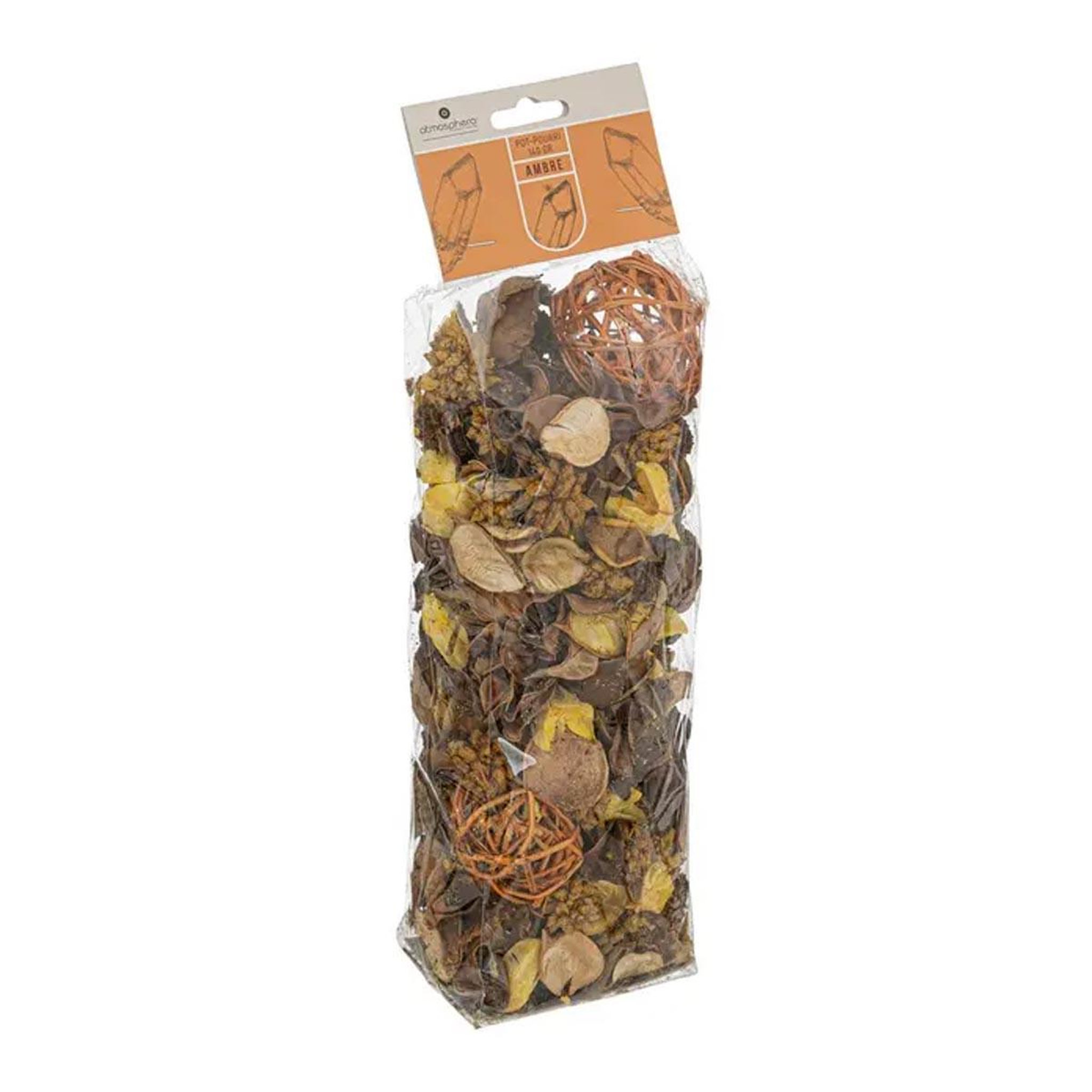 Voir la diapositive 1 : ATMOSPHERA Pot pourri  plantes séchées  140g ambre