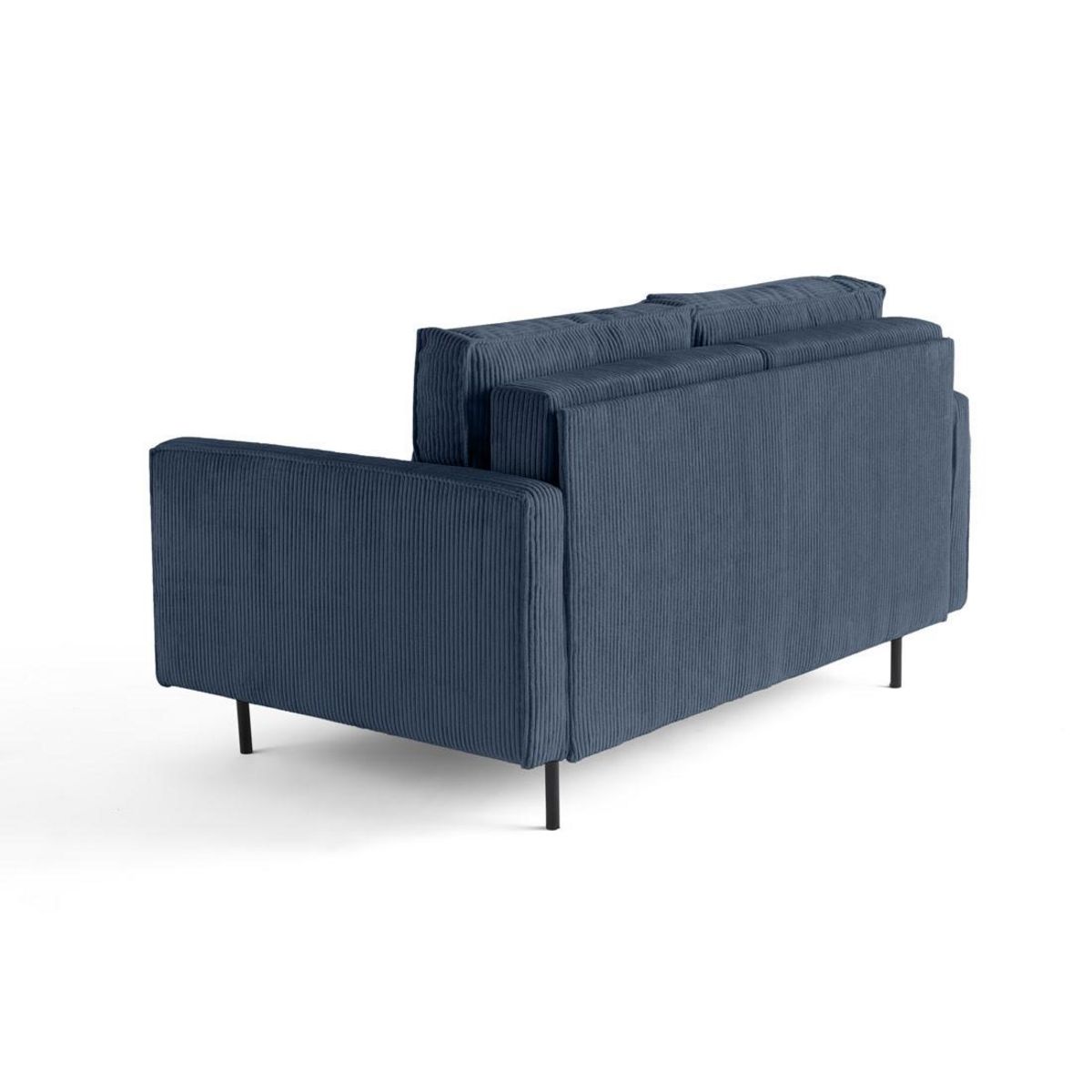 LISA DESIGN Charlie - canapé droit 2 places - en velours côtelé