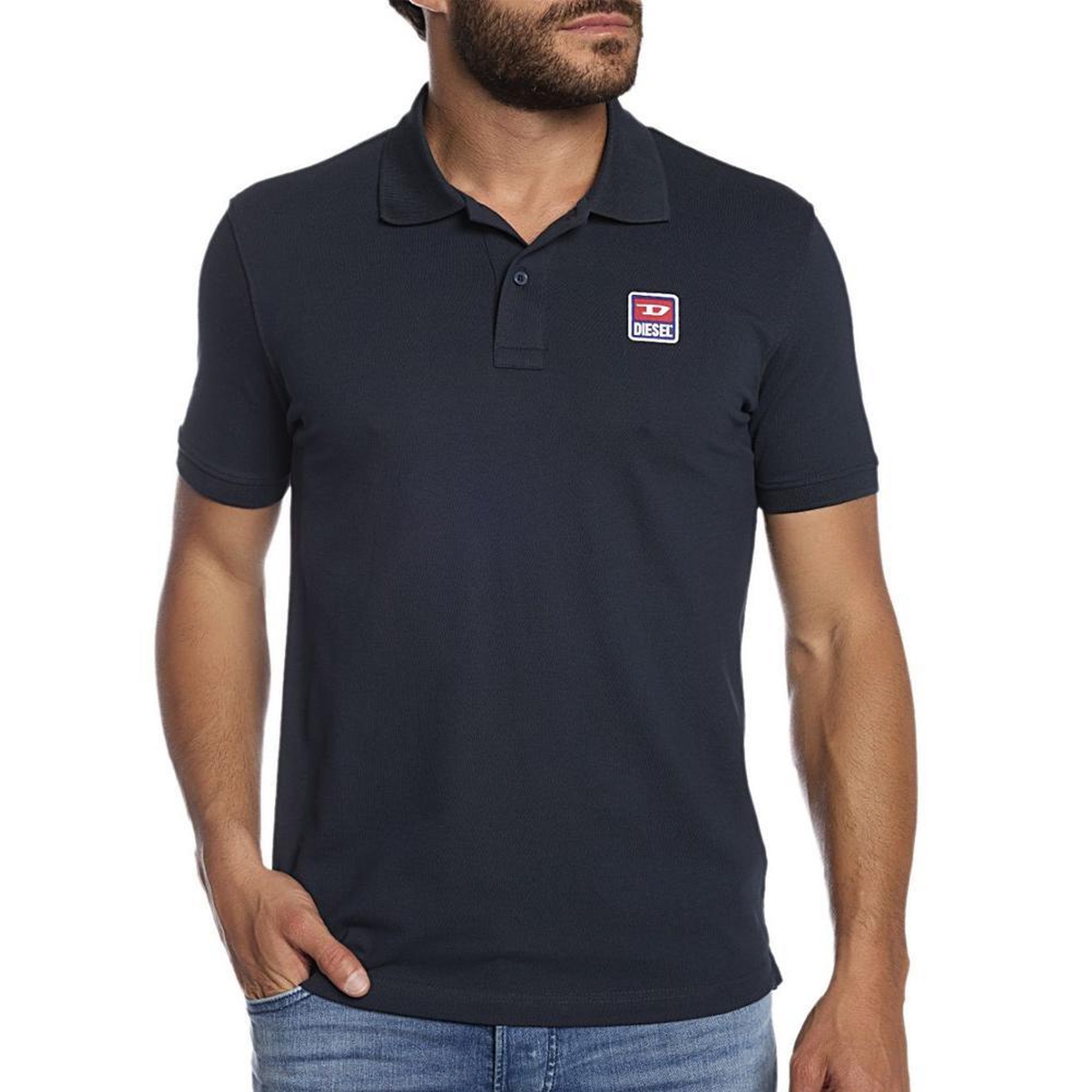 DIESEL Polo  Homme Diesel T Smith. Coloris disponibles : Bleu