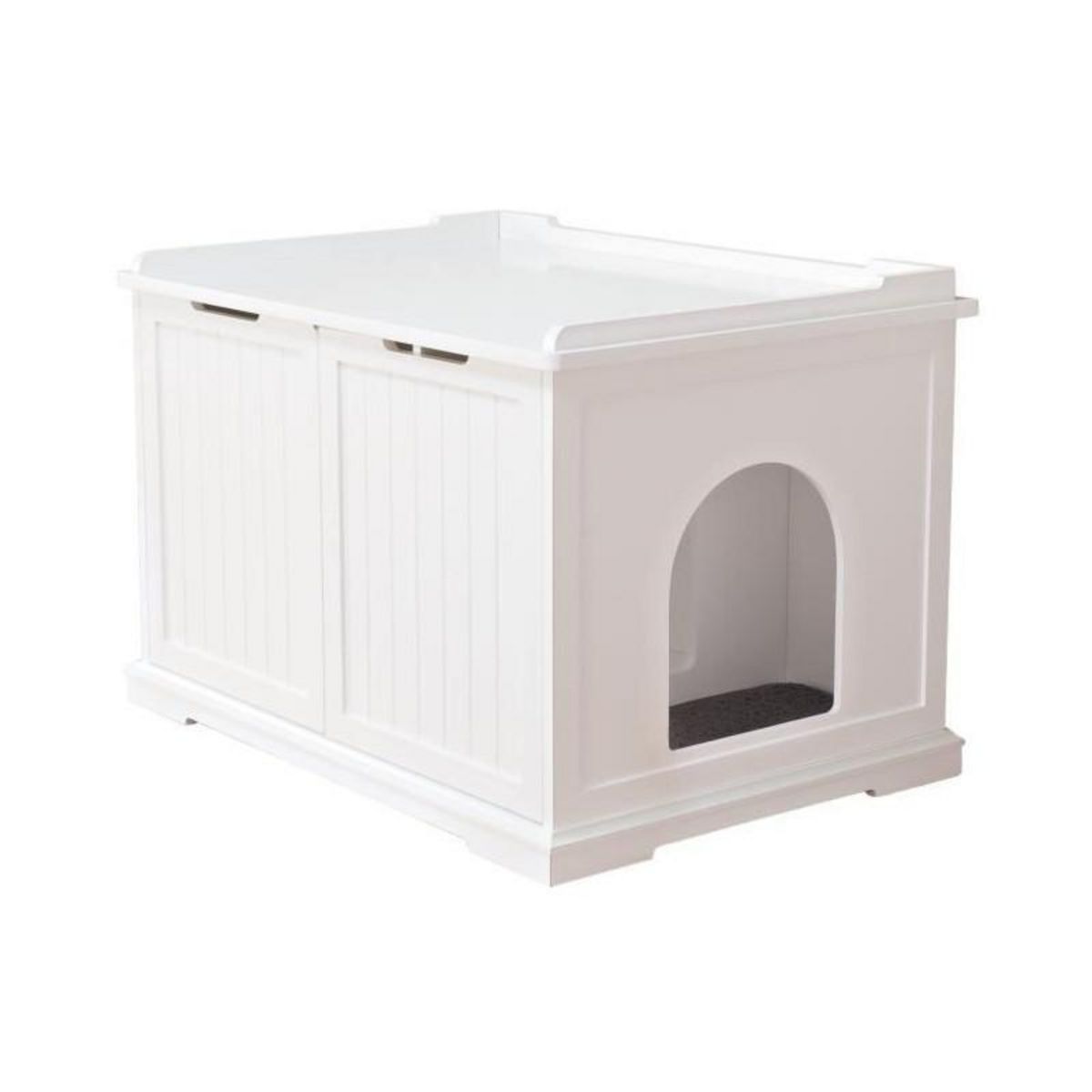 Trixie TRIXIE Cabine de toilette - 75 x 51 x 53 cm - Blanc - Pour chat
