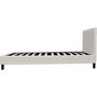 Voir la diapositive 3 : Habitat et Jardin Lit  Lina  - 90 x 190 cm - Beige