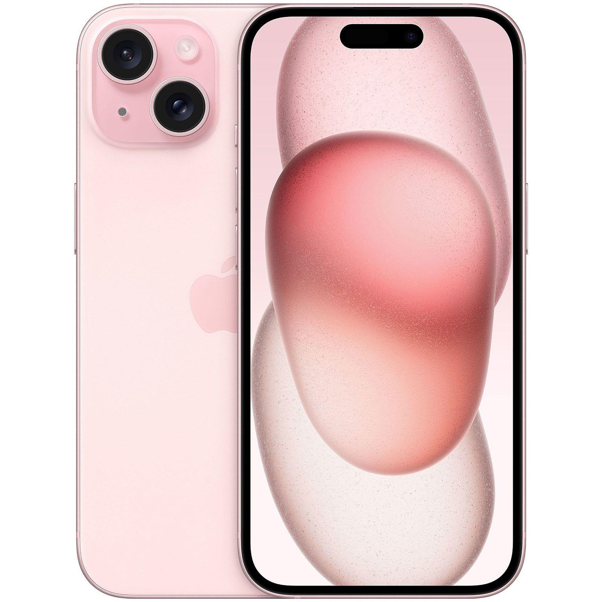 APPLE iPhone 15 Reconditionné 512 Go - Grade A - Rose