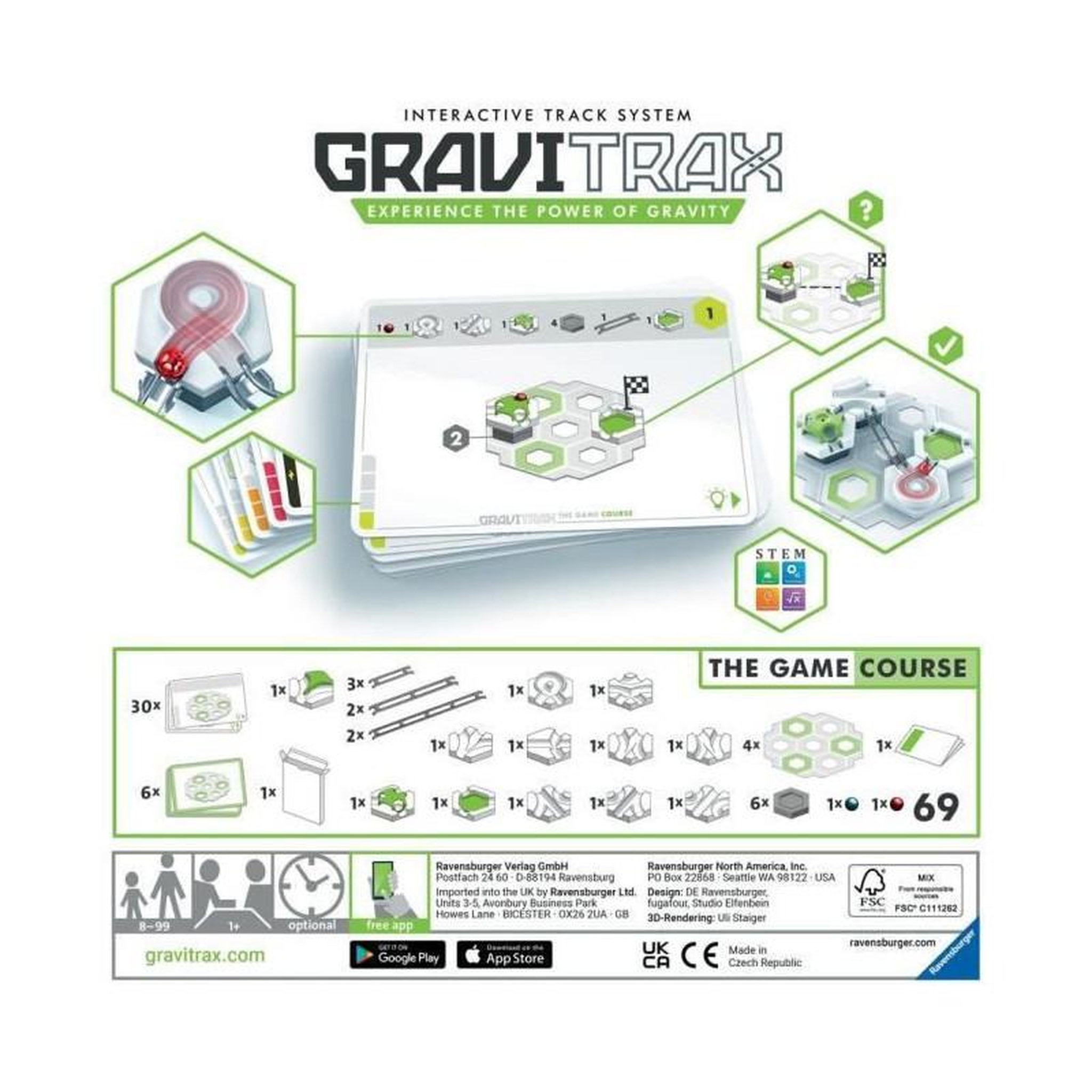 Voir la diapositive 3 : RAVENSBURGER GraviTrax - The Game Course - Ravensburger