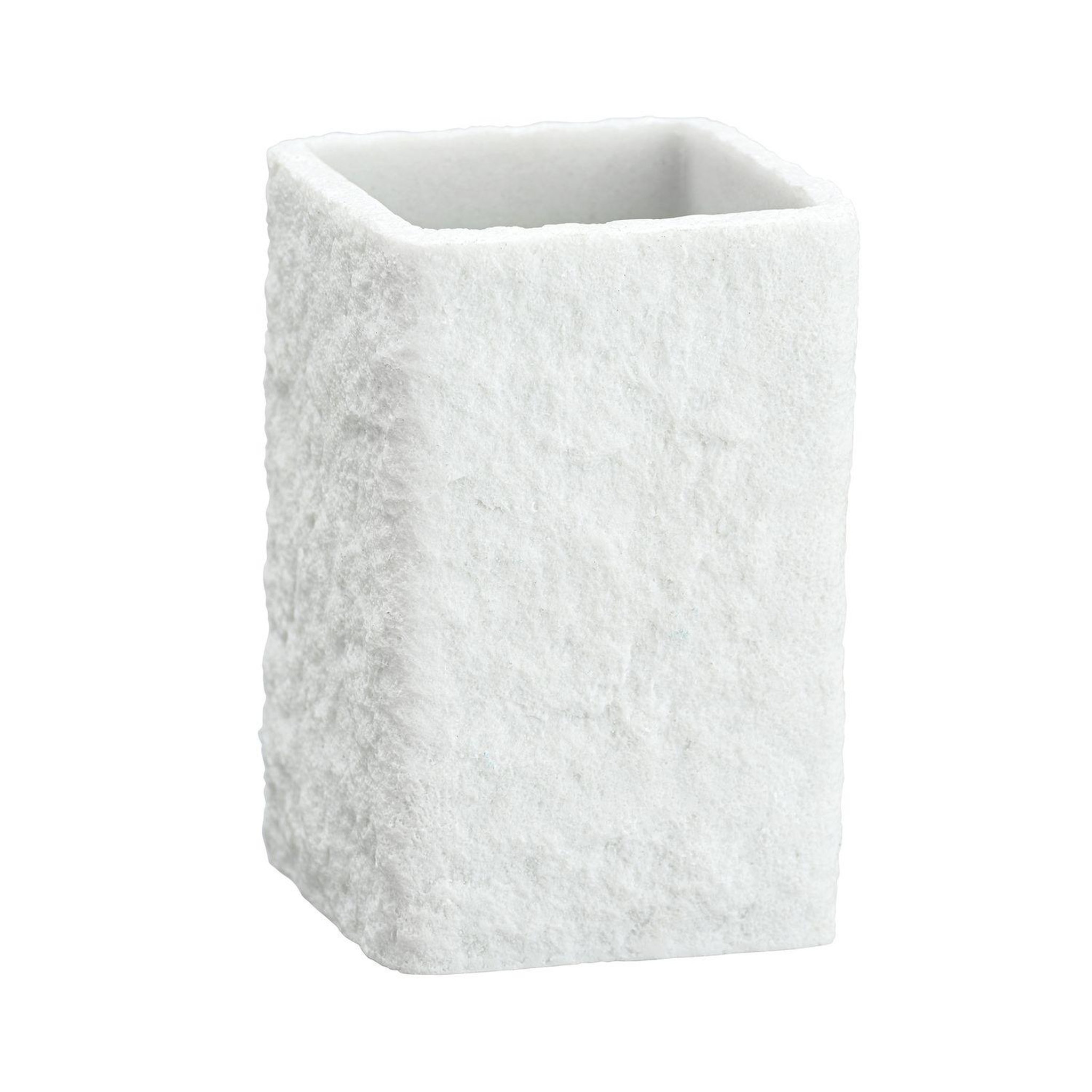 Voir la diapositive 1 : Wenko Gobelet de salle de bain design pierre villata