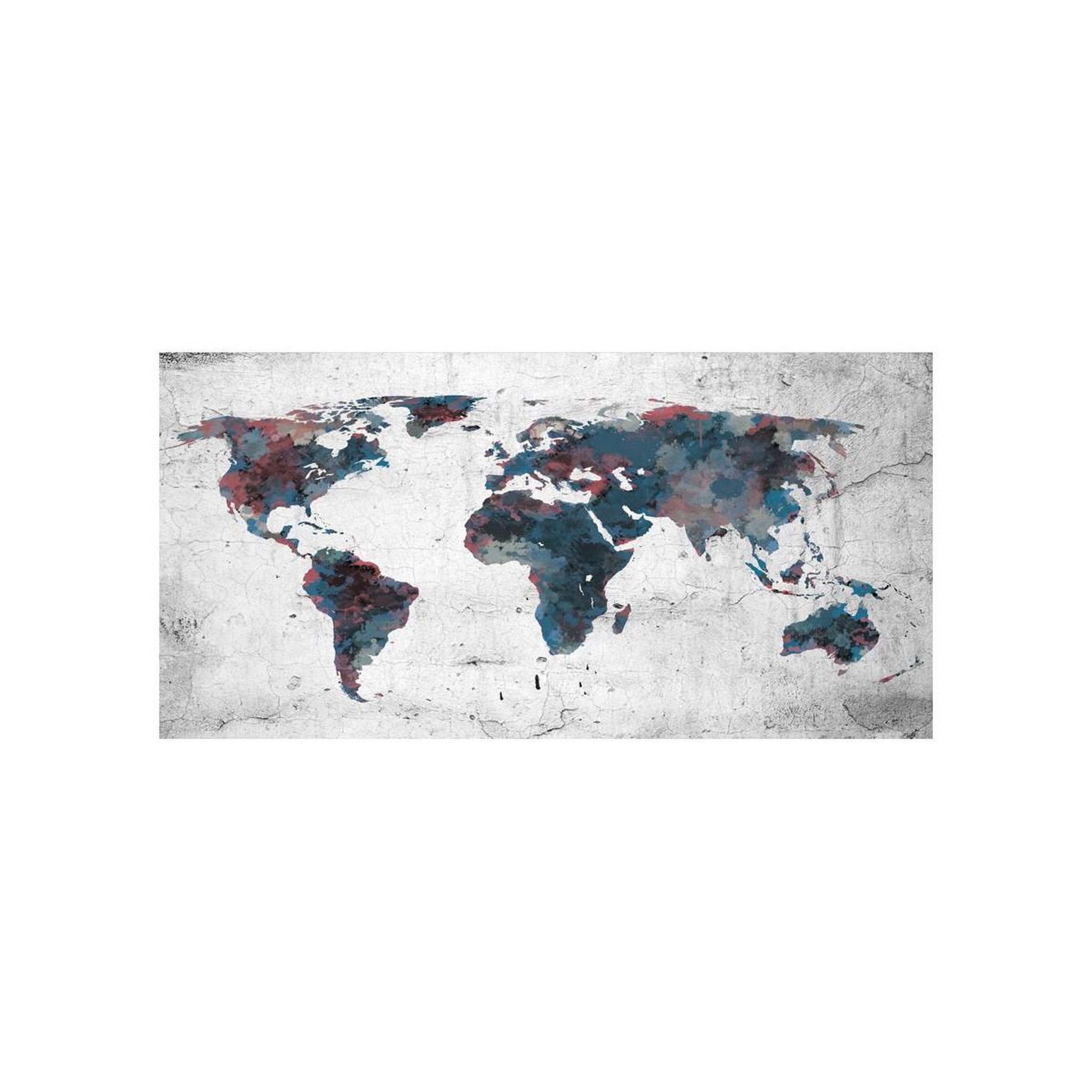 Voir la diapositive 2 : Paris Prix Papier peint xxl  world map on the wall  270x550cm