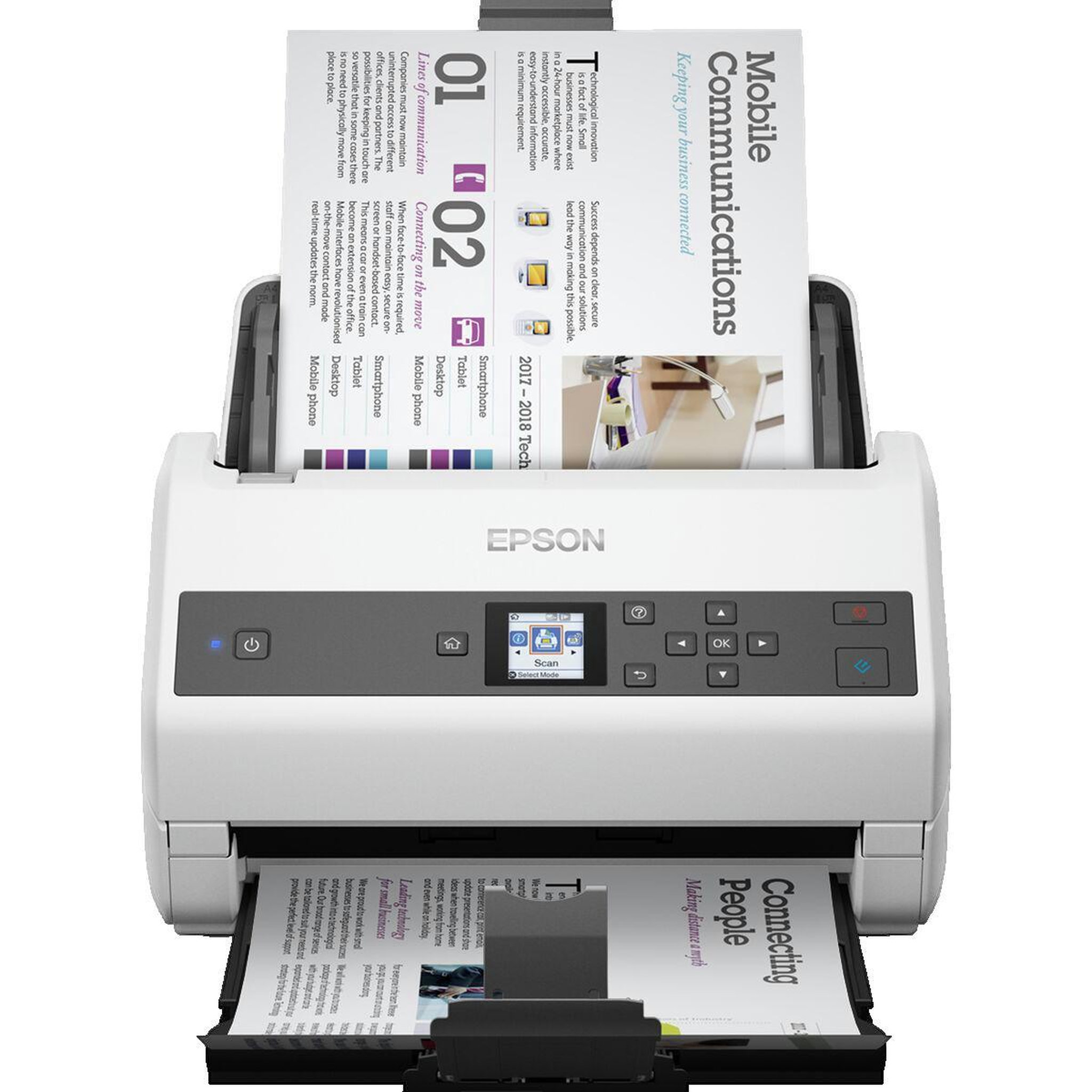 Voir la diapositive 3 : Epson Scanner Epson WorkForce DS-970 à défilement rapide