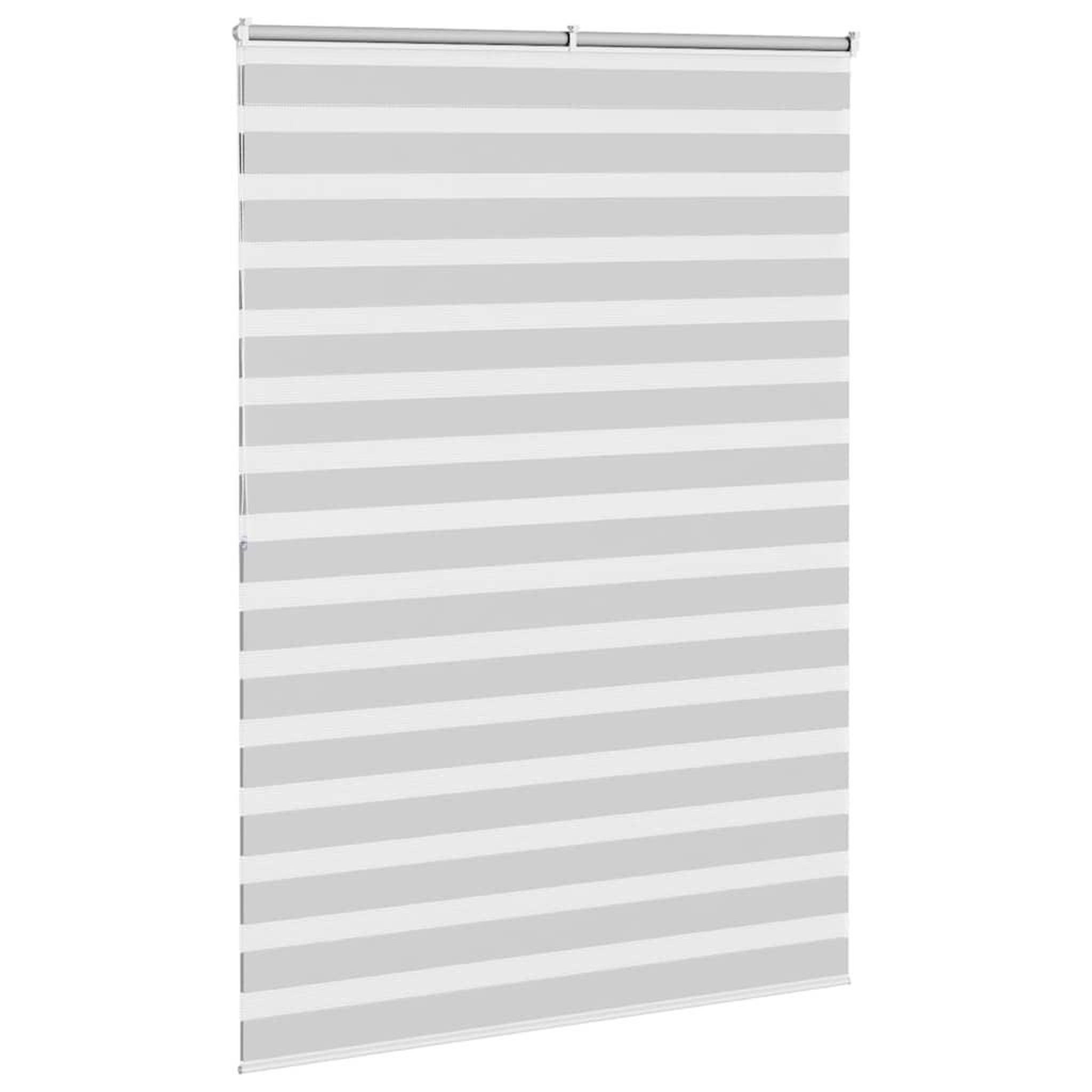 Voir la diapositive 4 : VIDAXL Store zebre gris clair largeur du tissu 160,9 cm polyester