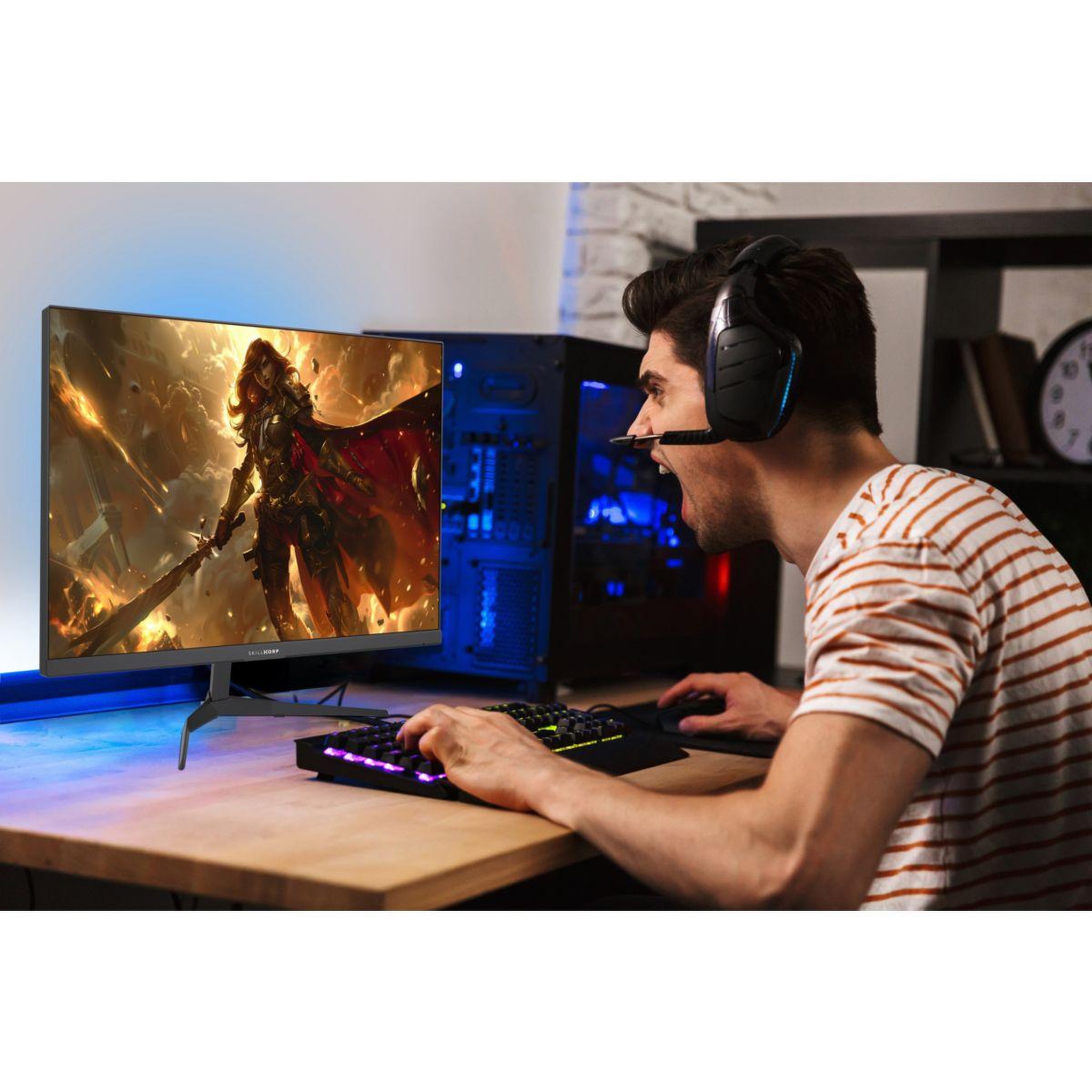 Voir la diapositive 4 : SKILLKORP Ecran pc gamer skp m24 24  full hd 240hz fast ips amd freesync