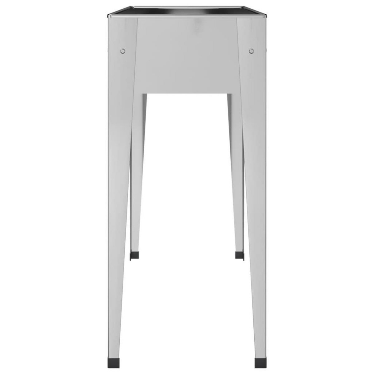 VIDAXL Jardiniere 100,5x40,5x90 cm Acier galvanise