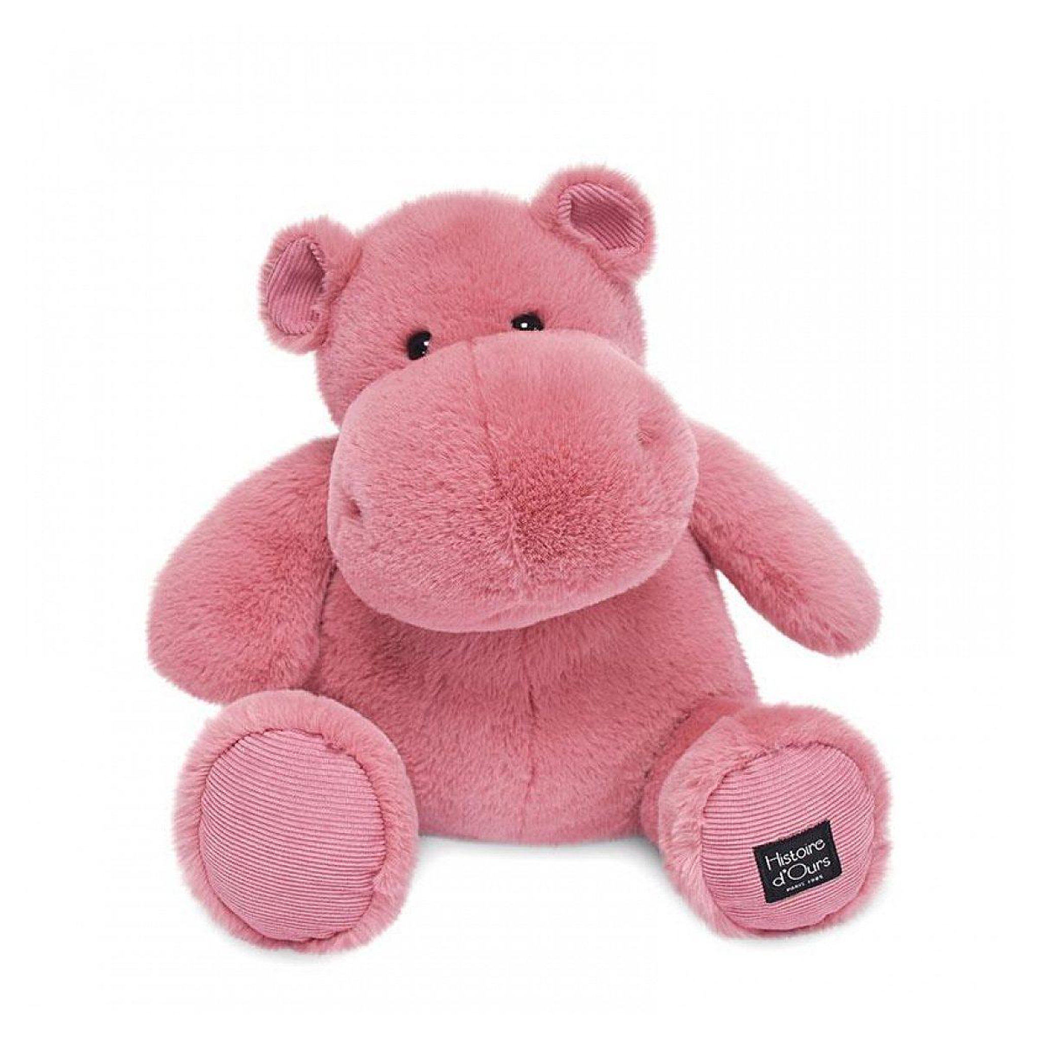 Histoire D'Ours Hip fun - hippopotame lait grenadine 40cm