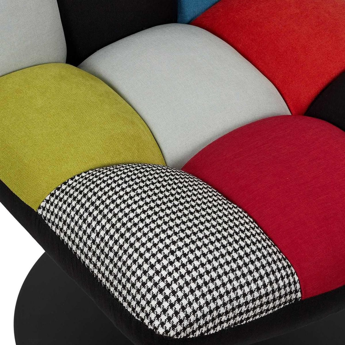 The Home Deco Factory Fauteuil de salon pivotant Askim