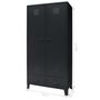 Voir la diapositive 6 : VIDAXL Garde-robe Metal de style industriel 90 x 40 x 180 cm Noir