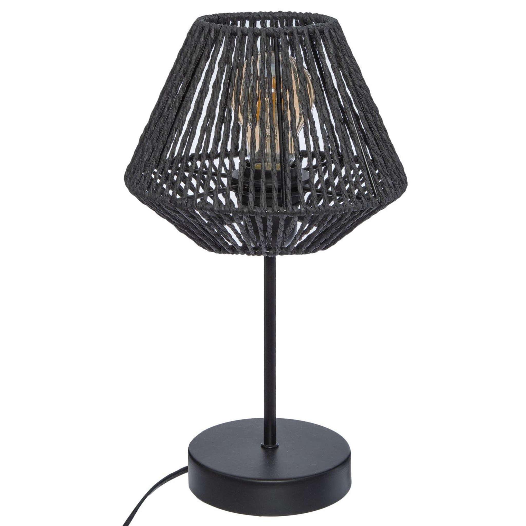 Voir la diapositive 1 : ATMOSPHERA Lampe à poser effet corde jily