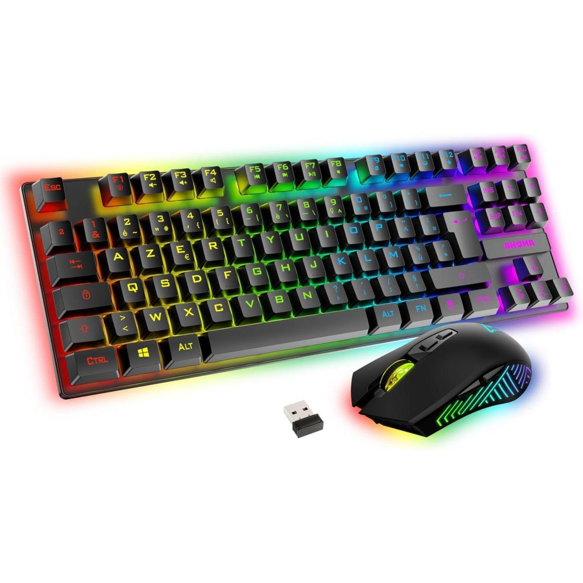 AKUMA Clavier gamer sans fil sentai c03