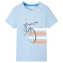Voir la diapositive 1 : VIDAXL T shirt pour enfants mélange bleu pâle 104