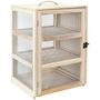 Voir la diapositive 2 : Garde manger  bois et acier 