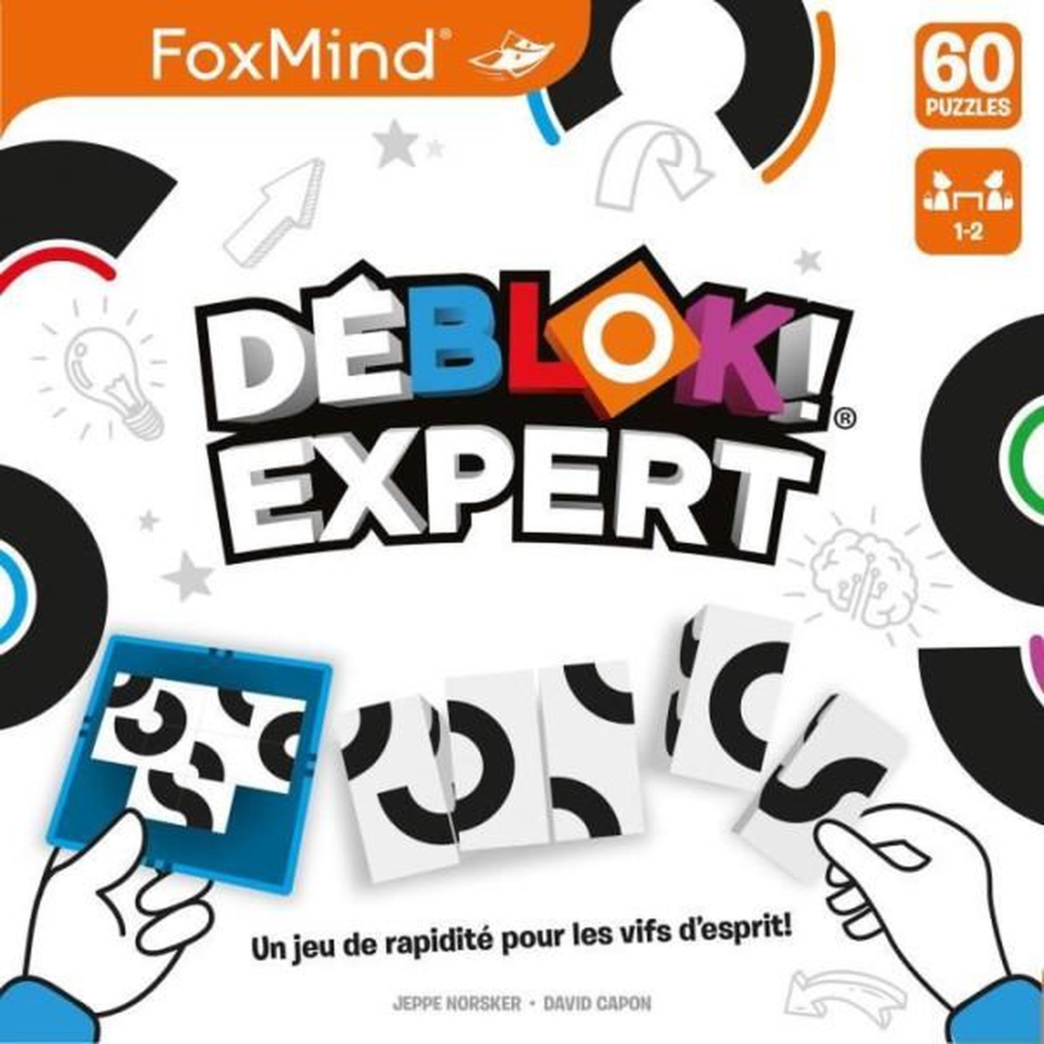 Voir la diapositive 3 : Asmodee Jeu d ambiance Asmodee Déblok Duo